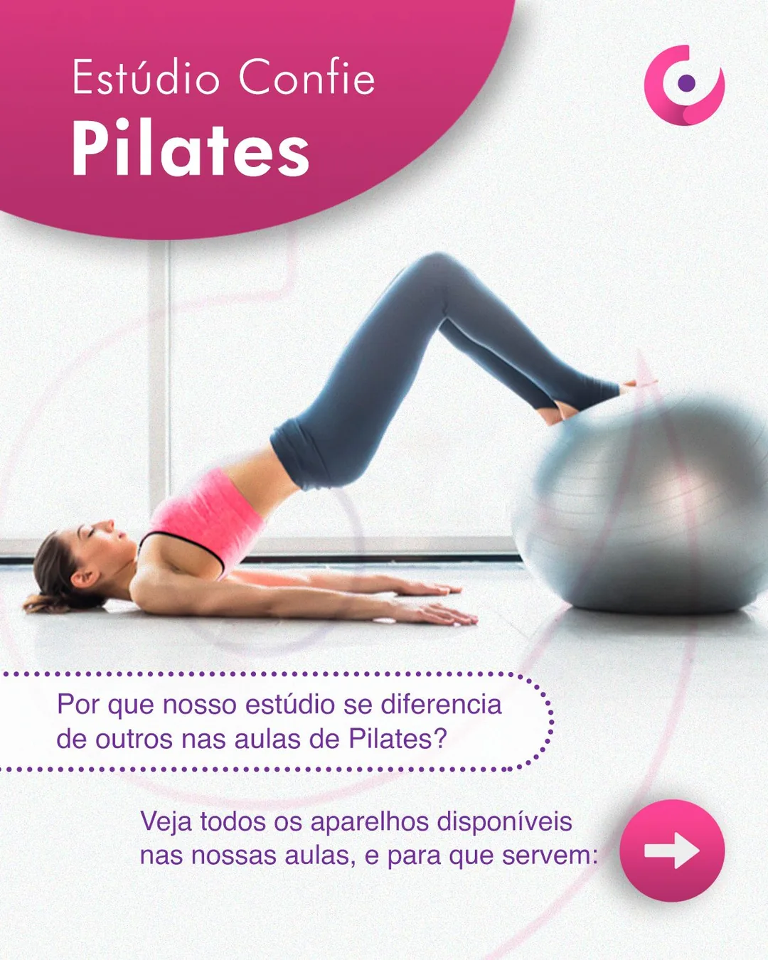 Confie Pilates Studio | slide 1/7
