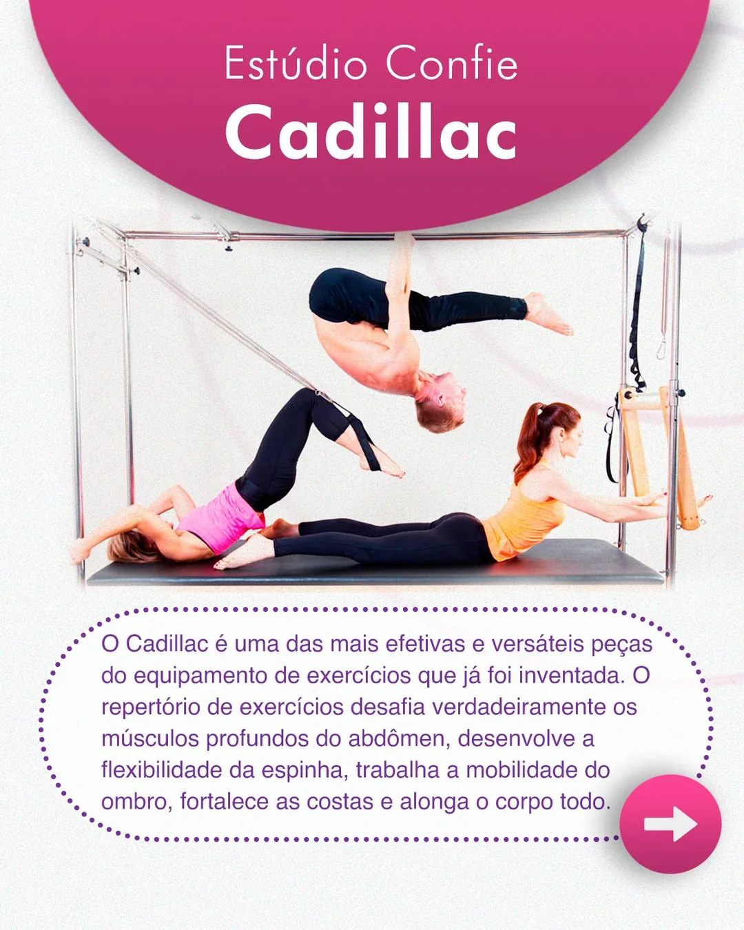 Confie Pilates Studio | slide 3/7
